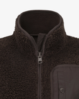 Pearly Gates Women's Fleece Vest - Brown - Erthe Golf