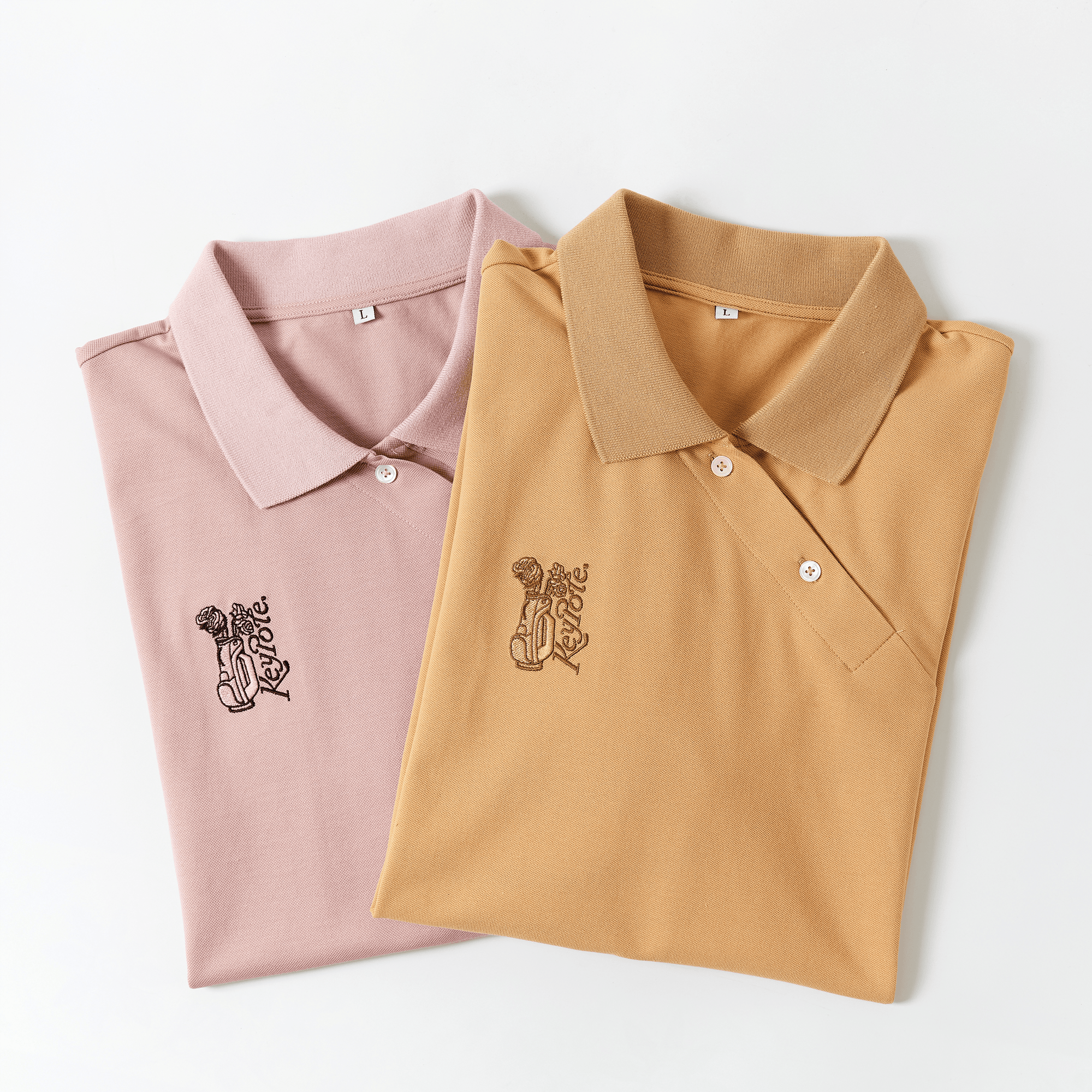 Keypote Men's Polo Shirt - Pink - Erthe Golf