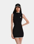 Keypote Black Sleeveless Dress - Erthe Golf