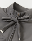 Keypote Women's Windproof Jacket - Grey - Erthe Golf