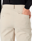 Falcosia Men's Signature Trouser - Beige - Erthe Golf