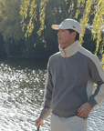 Loveland Men's Sweater - Grey - Erthe Golf