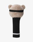 Golden Bear Bear Character Driver Cover Black - Erthe Golf