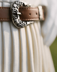 Loveland Knitted Dress - White - Erthe Golf
