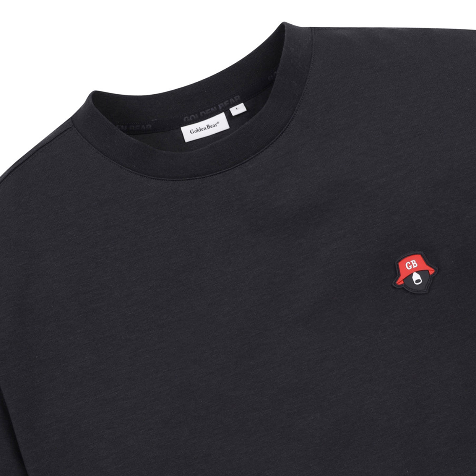 Golden Bear Unisex Essential Color T-shirt - Black - Erthe Golf
