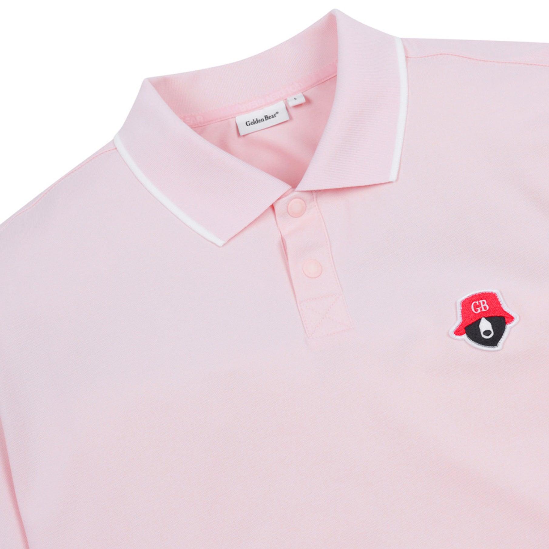 Golden Bear Men's Essential Polo - Pink - Erthe Golf