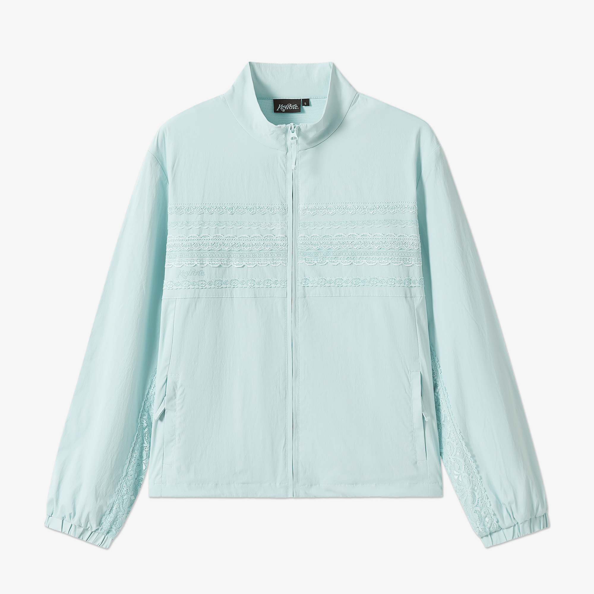 Keypote Women's Windbreaker Jacket - Light Blue