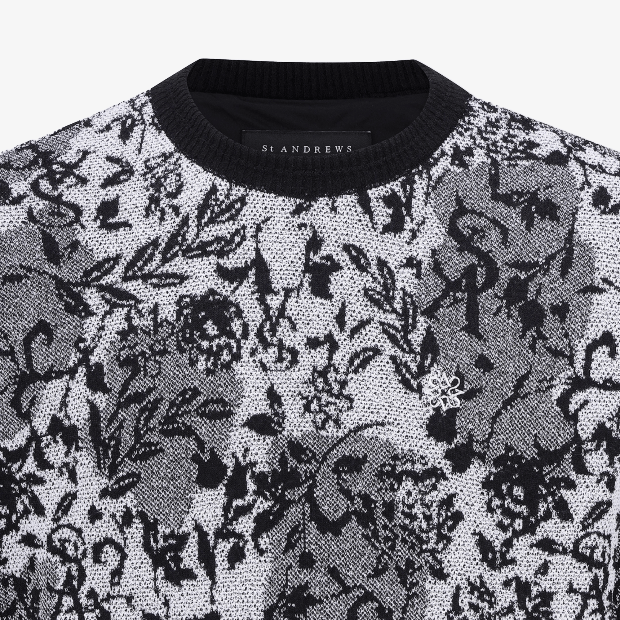 St. Andrews Men's Floral Sweater - Erthe Golf