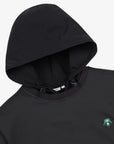 Golden Bear Woven Hoodie T-shirt Black - Erthe Golf