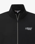 Master Bunny Edition Men's Zip Up Top - Black - Erthe Golf