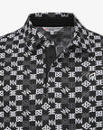 Master Bunny Edition Men's Pattern T-Shirt - Black - Erthe Golf