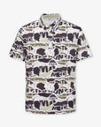 Master Bunny Edition Men's Collage Polo - Brown - Erthe Golf