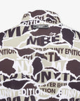Master Bunny Edition Men's Collage Polo - Brown - Erthe Golf