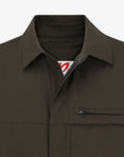 Master Bunny Edition Men's Pocket Shirt - Brown - Erthe Golf