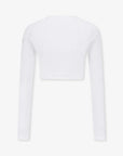 Master Bunny Edition Women's Crop Bolero - White - Erthe Golf