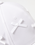 Keypote Women's Ribbon Ties Golf Hat - White - Erthe Golf
