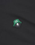 Golden Bear Woven Hoodie T-shirt Black - Erthe Golf