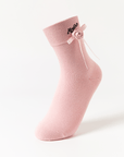 Keypote Women's Ribbon Rose Sport Socks - Pink - Erthe Golf