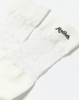 Keypote Women's Lace Calf Socks - White - Erthe Golf