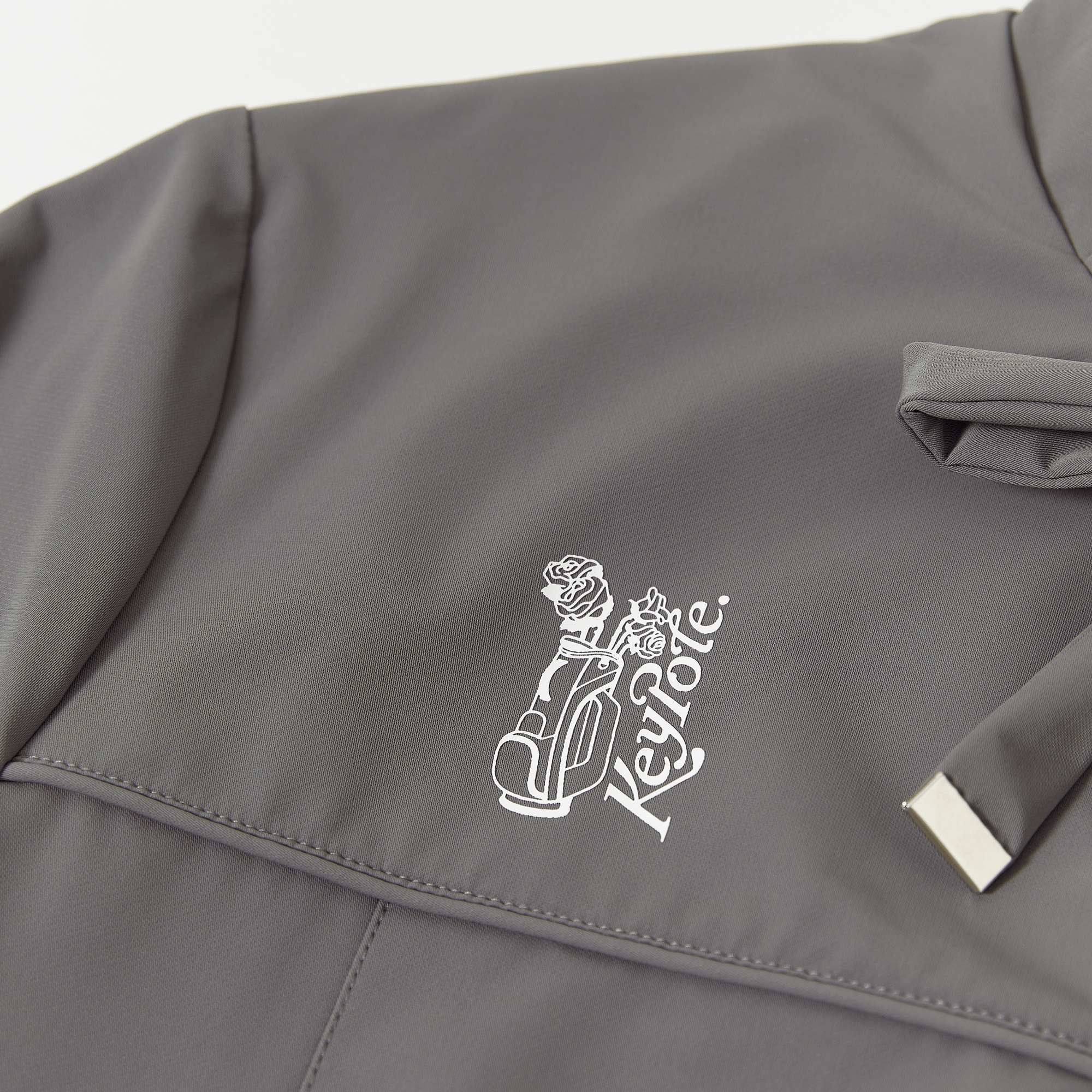 Keypote Women's Windproof Jacket - Grey - Erthe Golf