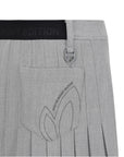 Master Bunny Edition Women's Pleated Skirt - Grey - Erthe Golf