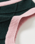 Keypote Knitted Vest - Forest Green - Erthe Golf