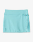 Keypote Lightweight Wrap Skirt - Aqua Blue - Erthe Golf