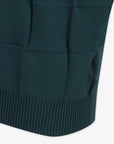 Pearly Gates Men's Jack Bunny Check Texture Knit Vest Green - Erthe Golf