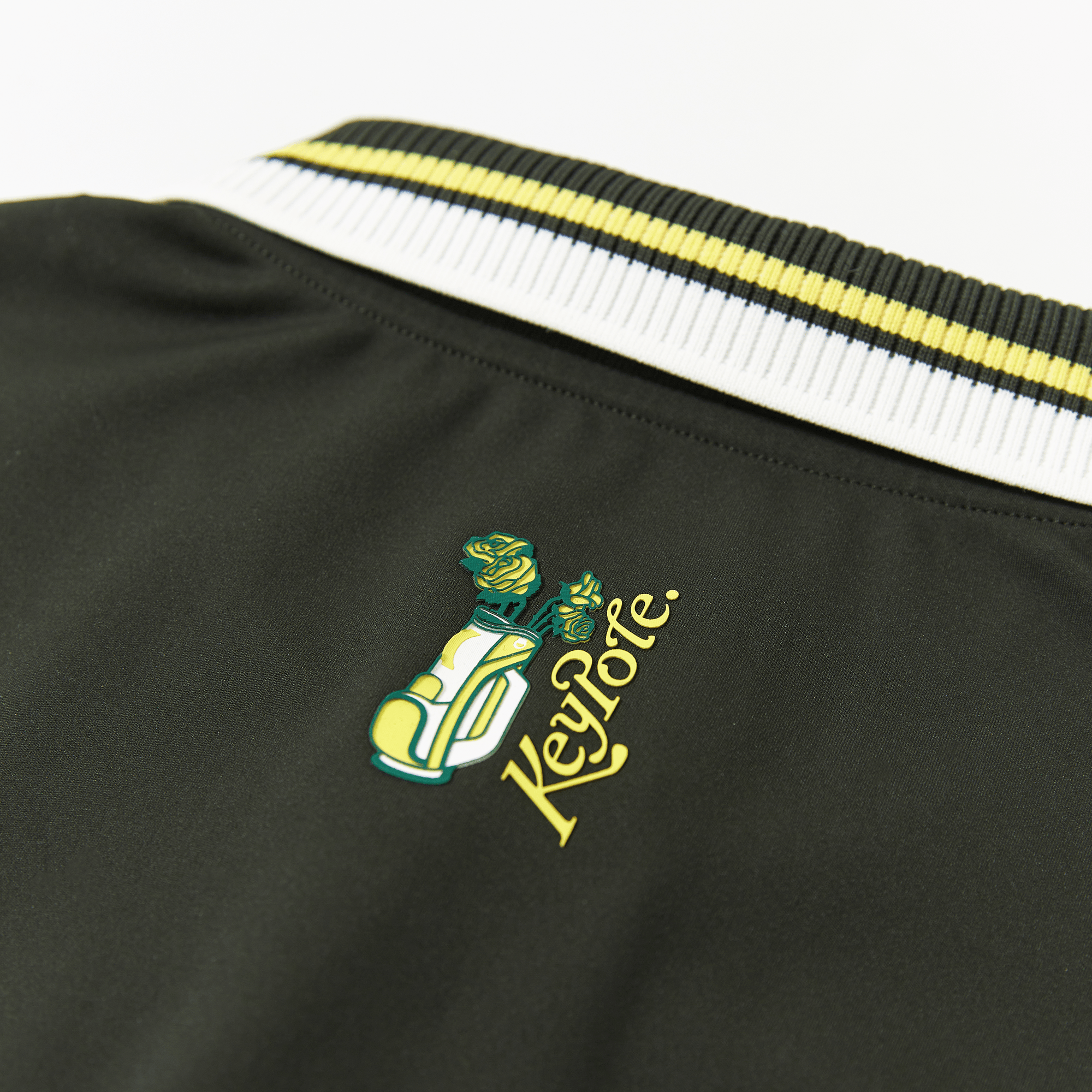 Keypote Long Sleeve Polo Shirt - Forest Green - Erthe Golf