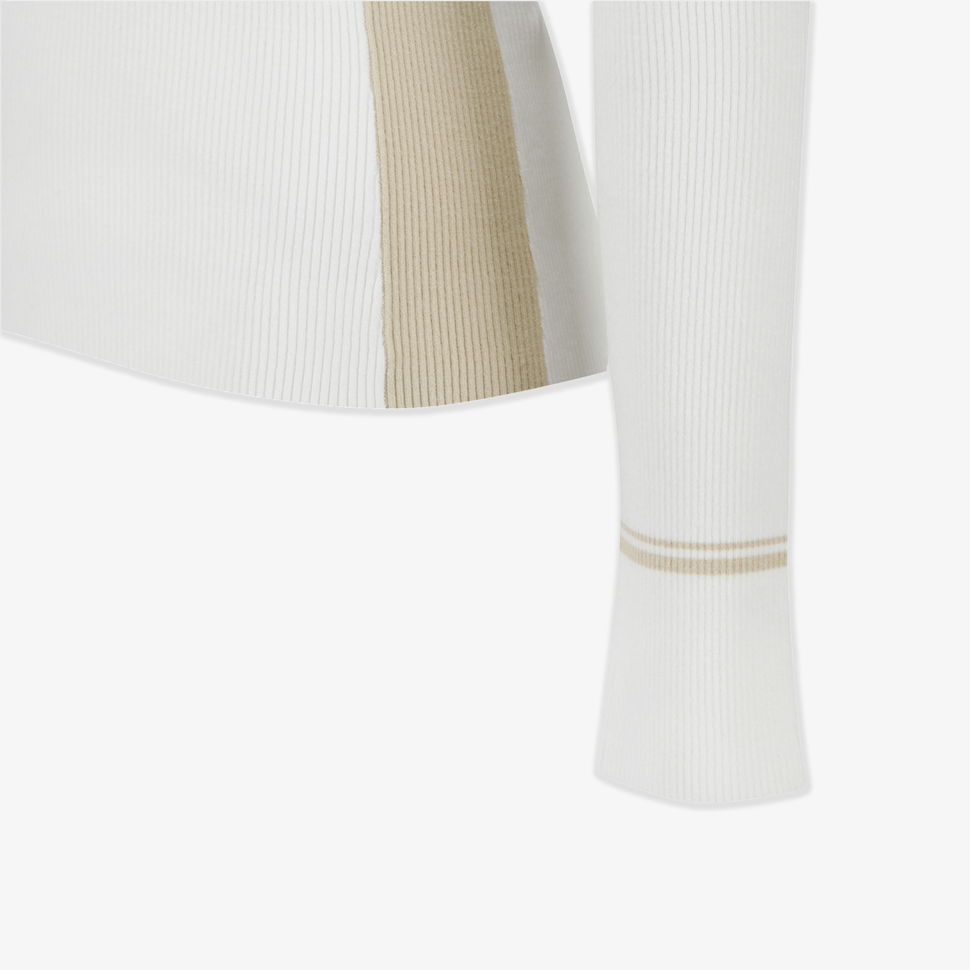 Master Bunny Edition Women Zip Top - White - Erthe Golf