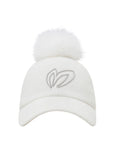 Master Bunny Edition Women's Fur Cap - White - Erthe Golf