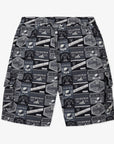 Golden Bear Unisex All - Over Printed Shorts Black - Erthe Golf