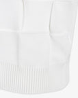 Pearly Gates Men's Jack Bunny Check Texture Knit Vest White - Erthe Golf