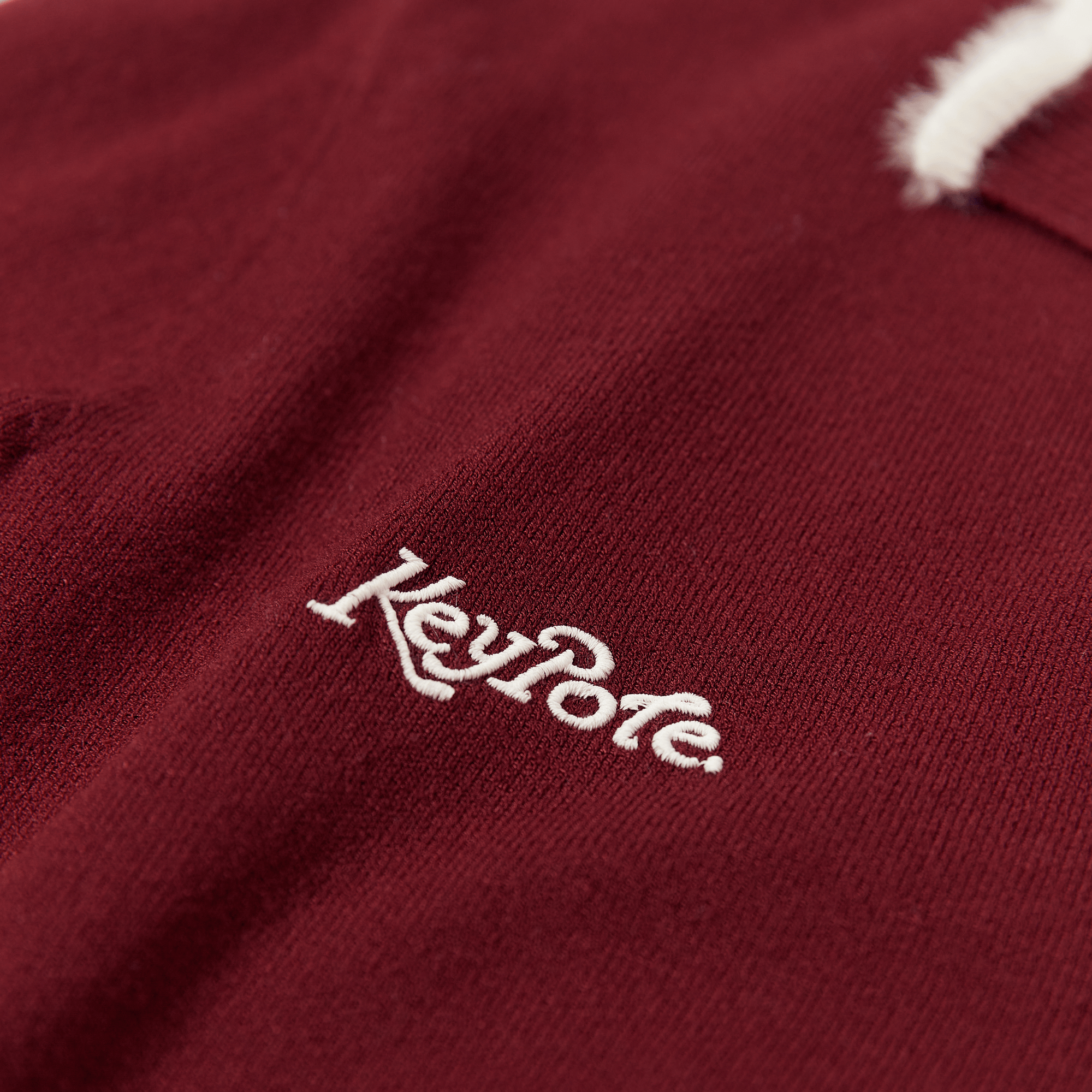Keypote Long Sleeve Knited Top - Burgundy - Erthe Golf