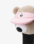 Golden Bear Bear Character Driver Cover Pink - Erthe Golf