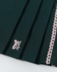 Keypote Women's Pleated Skort - Dark Green - Erthe Golf