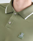 Lanvin Blanc Men's Polo - Green - Erthe Golf