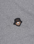 Golden Bear Woven Hoodie T-shirt Grey - Erthe Golf