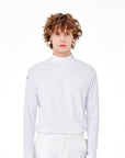 Cellty Golf White Mock - Neck Long Sleeve - Erthe Golf