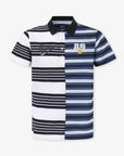 Pearly Gates Men's Multi Strip Polo - White - Erthe Golf
