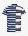 Pearly Gates Men's Multi Strip Polo - White - Erthe Golf