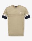 Pearly Gates Men's Color Block Top - Brown - Erthe Golf