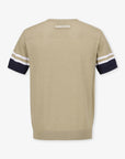 Pearly Gates Men's Color Block Top - Brown - Erthe Golf