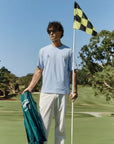 Munsingwear Men's Penguin T-Shirt - Light Blue - Erthe Golf