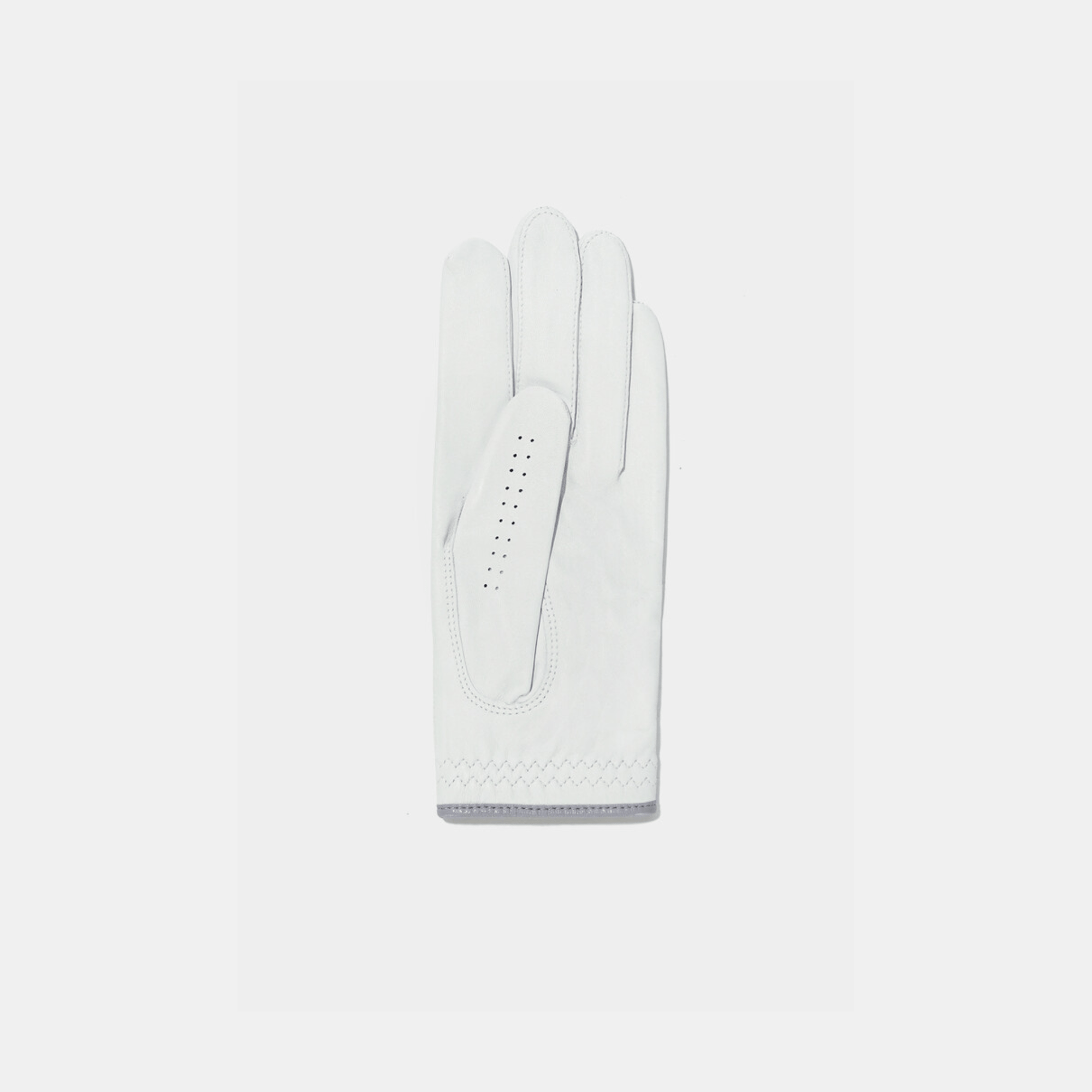 Lanvin Blanc Lambskin Left Hand Glove - Gray - Erthe Golf