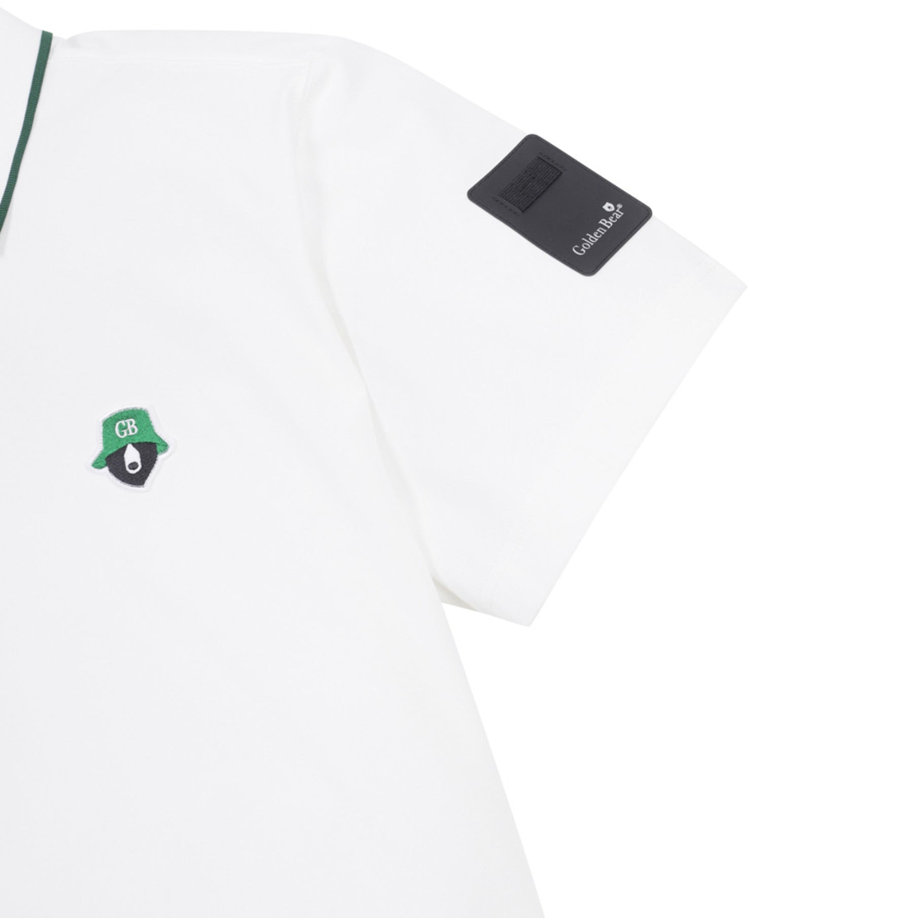 Golden Bear Men's Essential Polo - White - Erthe Golf
