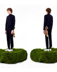 Cellty Black Mock - Neck Long Sleeve - Erthe Golf