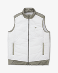 Falcosia Men's Cotton Patchwork Vest - Khaki Gray - Erthe Golf