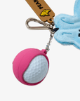 Pearly Gates Rabbit Silicone Ball Case - Blue - Erthe Golf