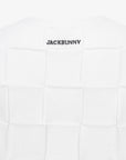 Pearly Gates Men's Jack Bunny Check Texture Knit Vest White - Erthe Golf